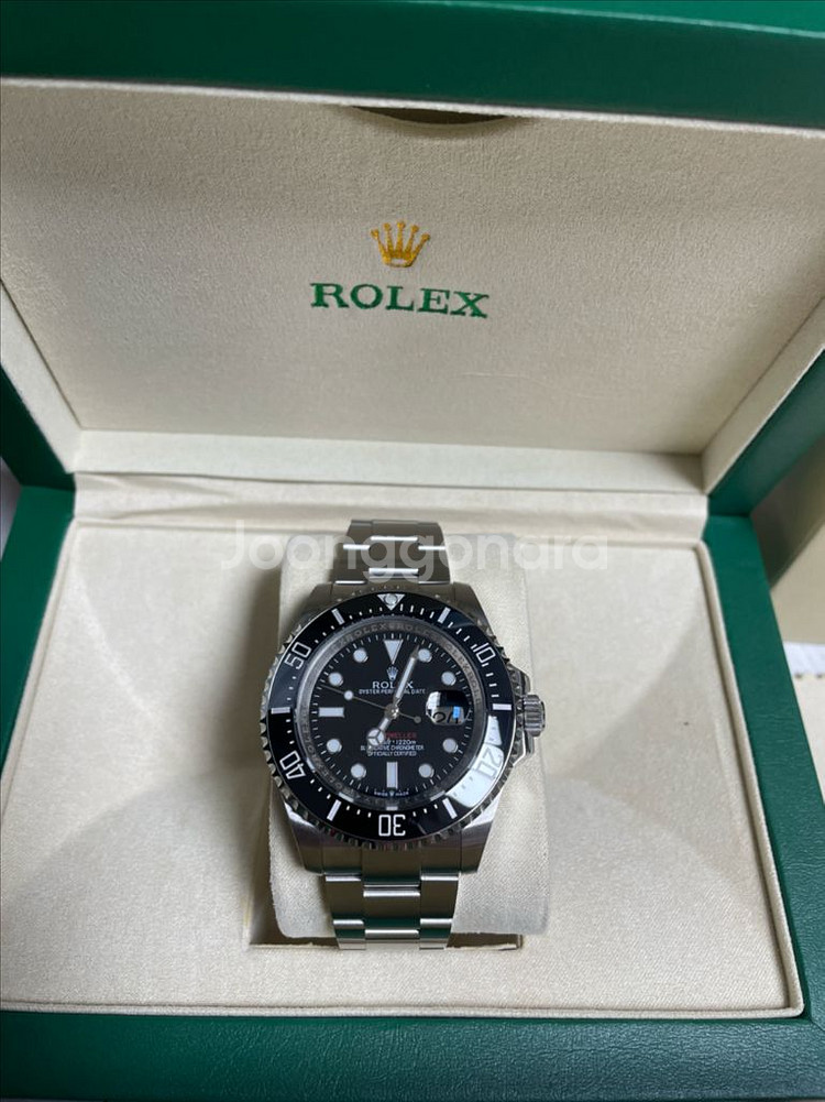 ROLEX 롤렉스 씨드웰러 블랙 43mm--7