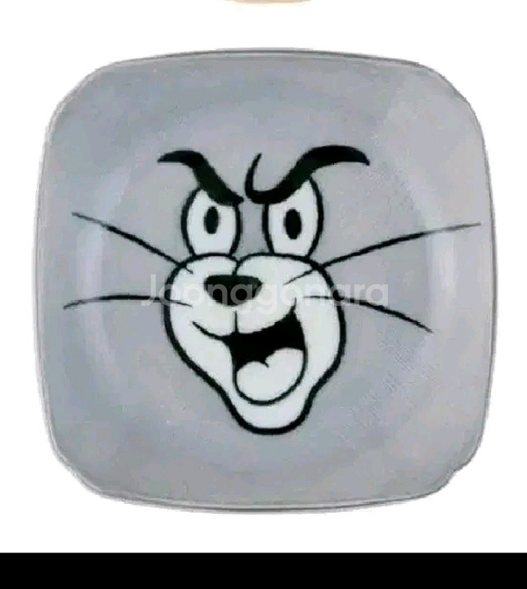 톰과제리 쿠지 제일복권 E상 그릇 톰 접시--1