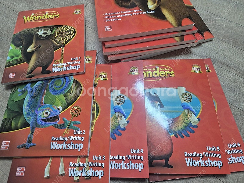 미국교과서 원더스 1 슈퍼맘 풀세트 미사용 새상품--0