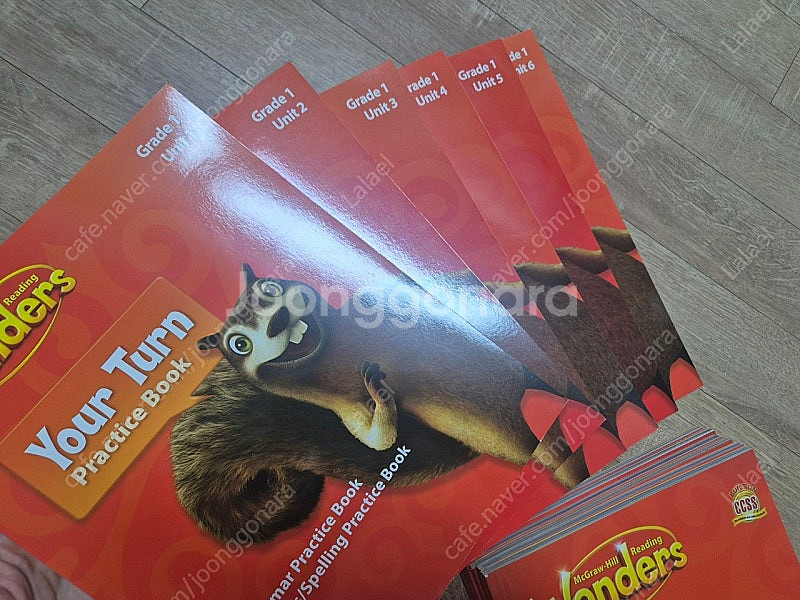 미국교과서 원더스 1 슈퍼맘 풀세트 미사용 새상품--2