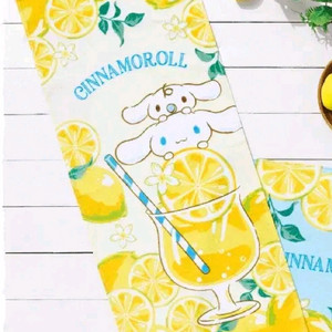 산리오 시나모롤 레몬 쿠지 15번상 타올 옐로 시나몬롤