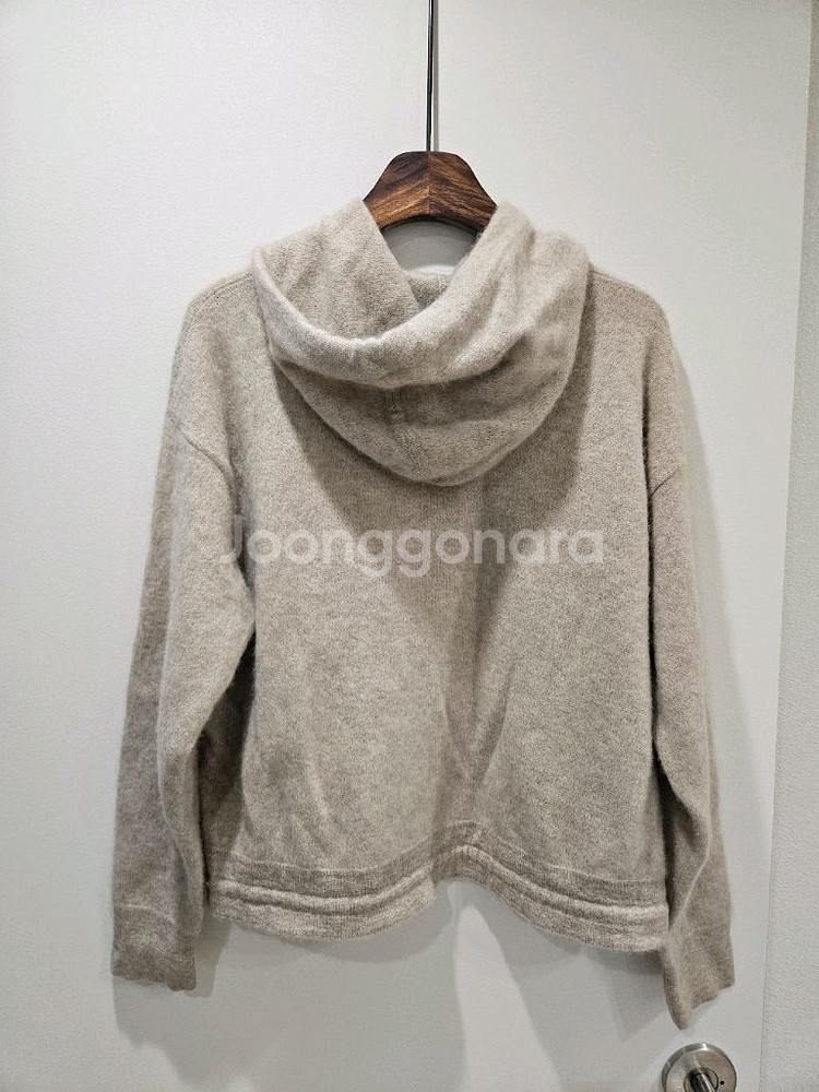 타임 캐시미어 후드탑--1