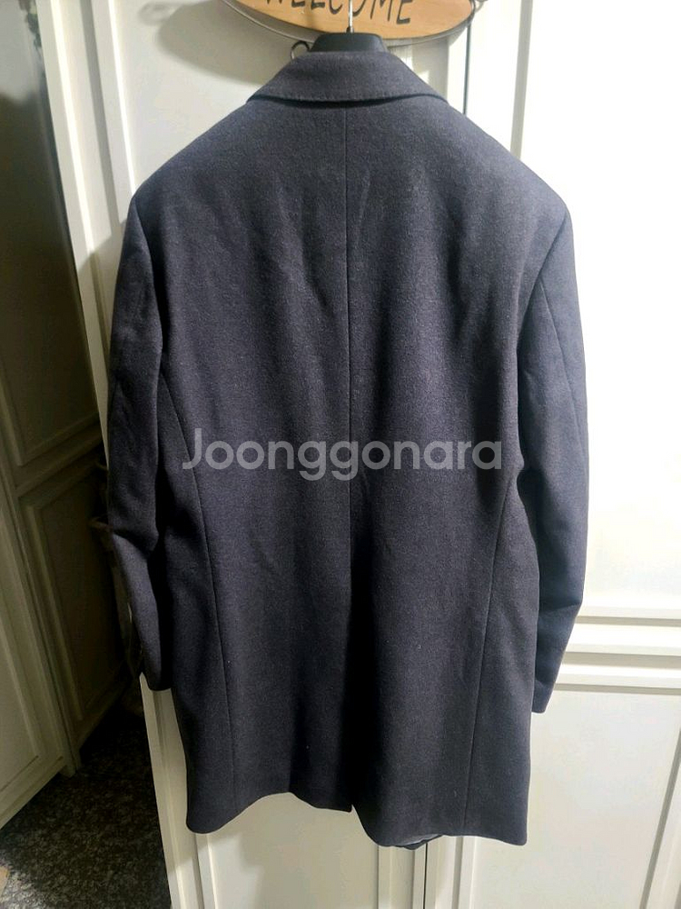 마에스트로/이태리 콜롬보 캐시미어 100% 코트/105--6