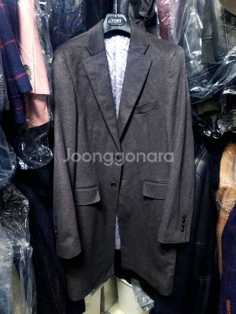 마에스트로/이태리 콜롬보 캐시미어 100% 코트/105--7