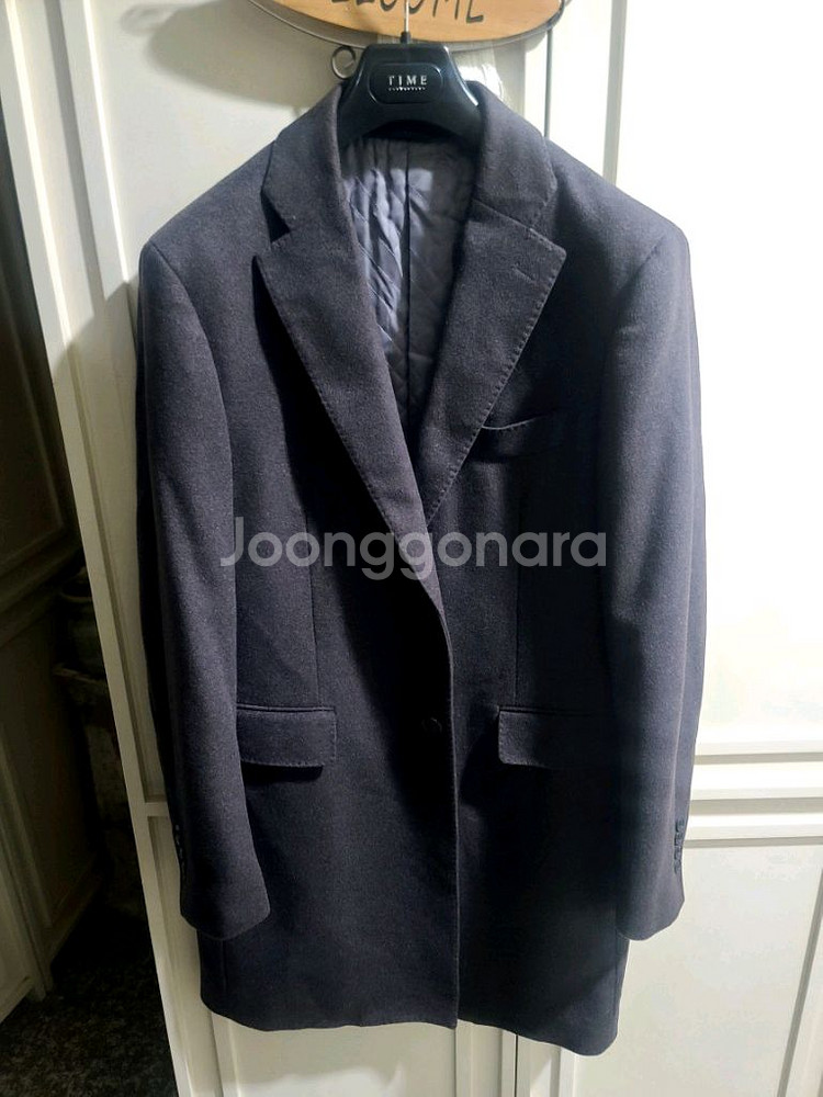 마에스트로/이태리 콜롬보 캐시미어 100% 코트/105--5