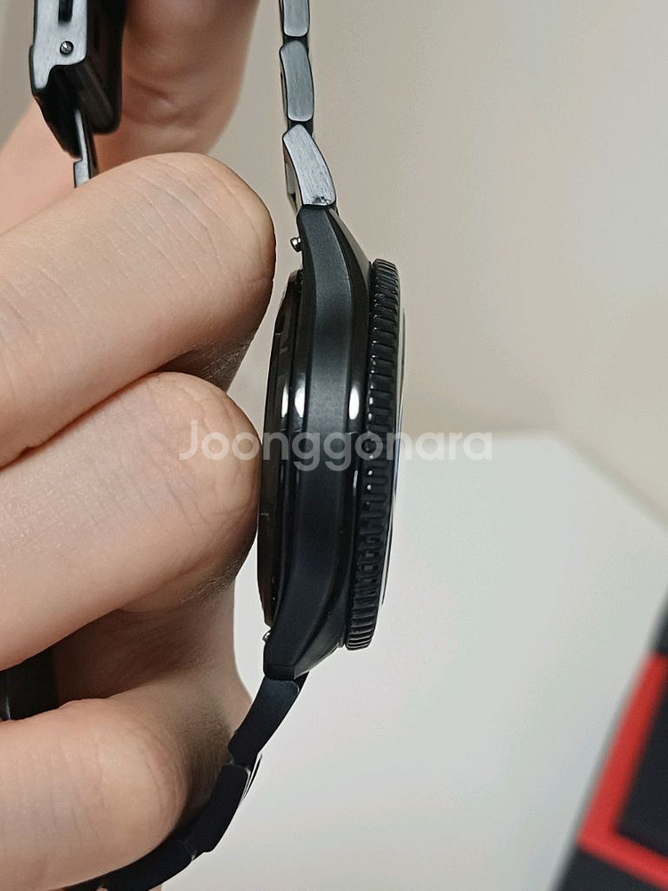 티쏘 씨스타 40mm 파워매틱80 블랙--6