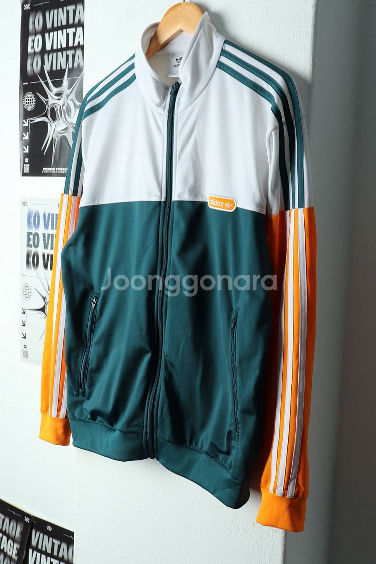 (XL-2XL) 아디다스 집업져지 트랙탑 파이어버드--0