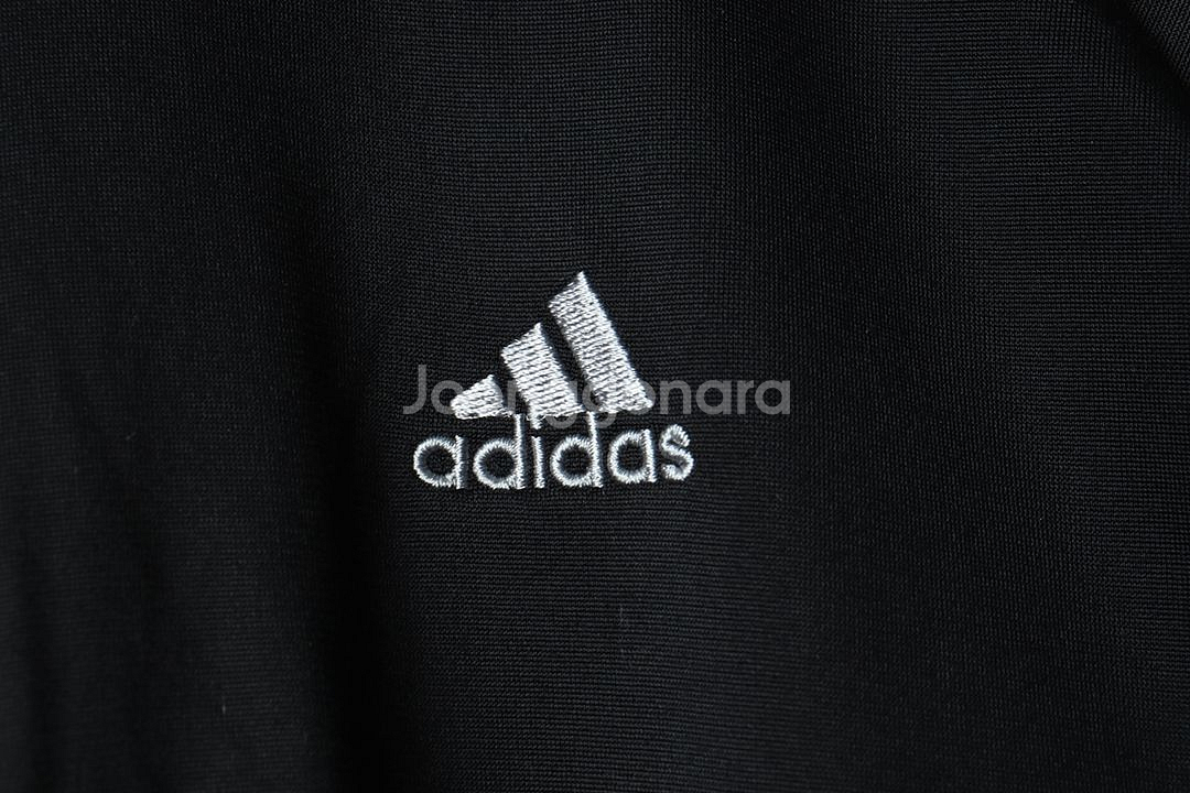 (M) 아디다스 집업져지 트랙탑 블랙 삼선 올드스쿨--4