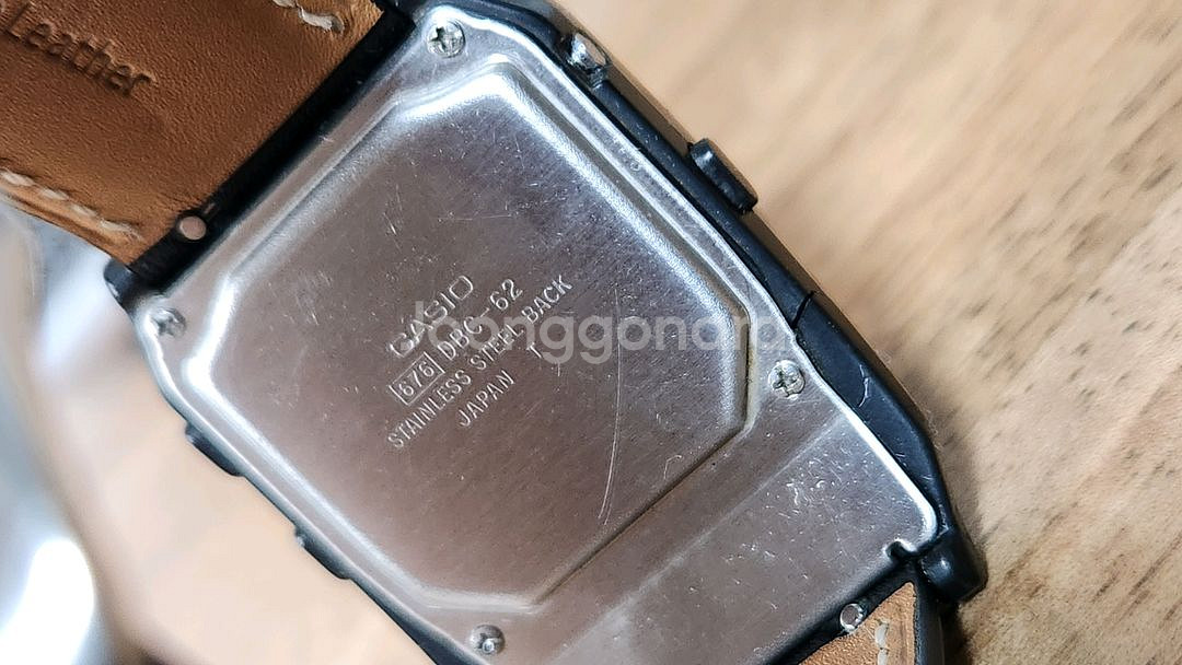 # 카시오 데이터뱅크 계산기시계 DBC-62레어 시계--4