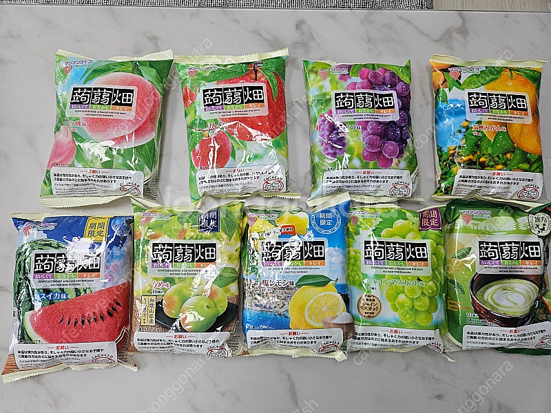 (일본과자) 만난라이프 곤약젤리--0