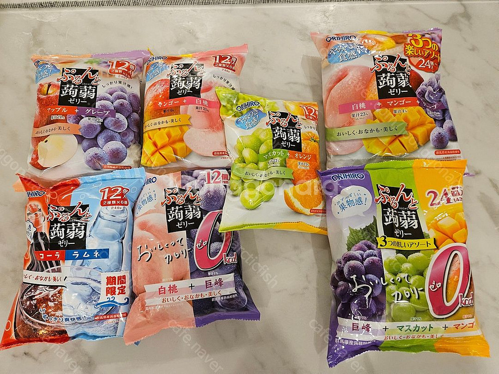 (일본과자) 만난라이프 곤약젤리--4