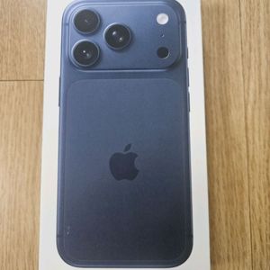 (미개봉) 아이폰17프로맥스 딥블루 색상 256기가