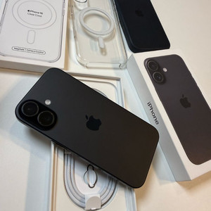 (S급 풀박) 아이폰 16 블랙 512GB