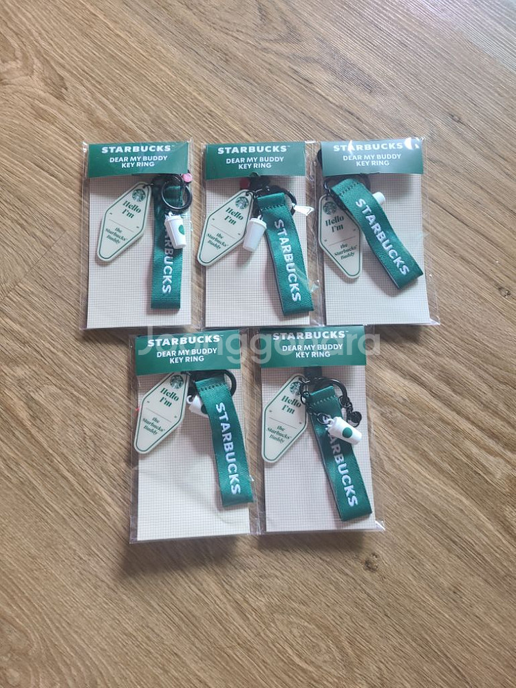 스타벅스 플모 디어 마이 버디 키링 키체인 비닐미개봉--0