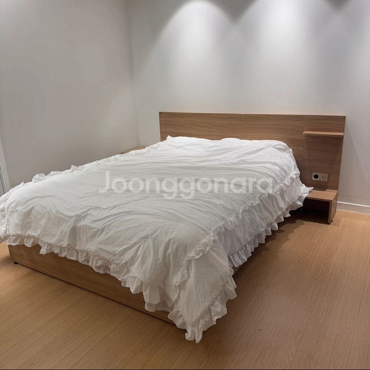 한샘 호텔식 수납 서랍 침대 + 엘라비아 c4 매트리스--1