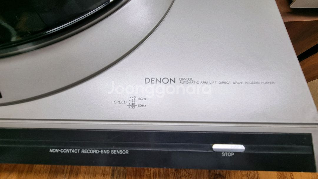 데논 반자동 턴테이블 DP-30L 팝니다--9