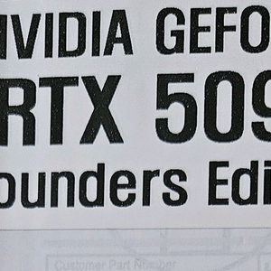 RTX 5090 FE 미개봉 직거래로 판매합니다