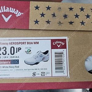 캘러웨이 여성 골프화 230mm(신품)
