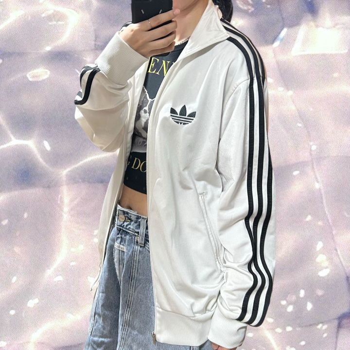 00s 아디다스 오리지널 파이어버드 져지 화이트 100 이미지