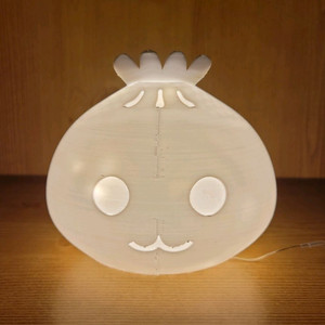 만두 3d 램프 무드등 조명 led