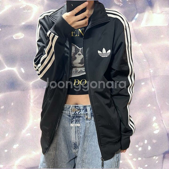 아디다스 오리지널 파이어버드 져지 블랙 100--1
