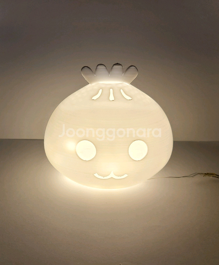만두 3d 램프 무드등 조명 led--3