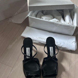 (백화점구매) 지미추 뮬 anise 75 블랙 36.5