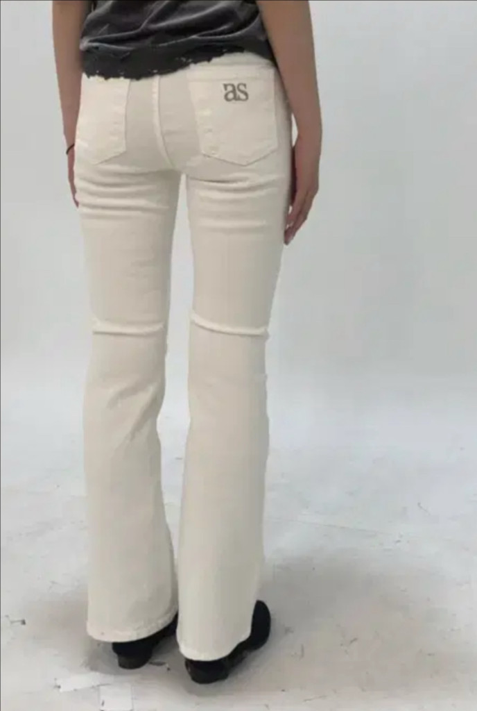 (새상품) 애즈온 하퍼 팬츠 화이트 S 이미지