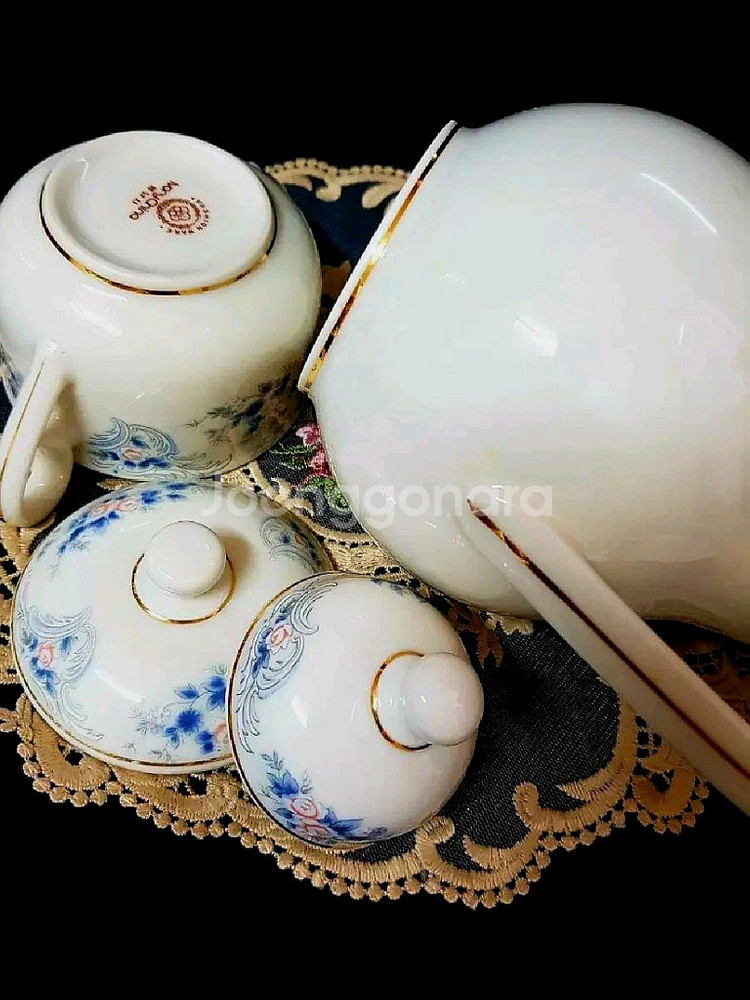 행남사고전 청화티팟&설탕기 세트일괄--4
