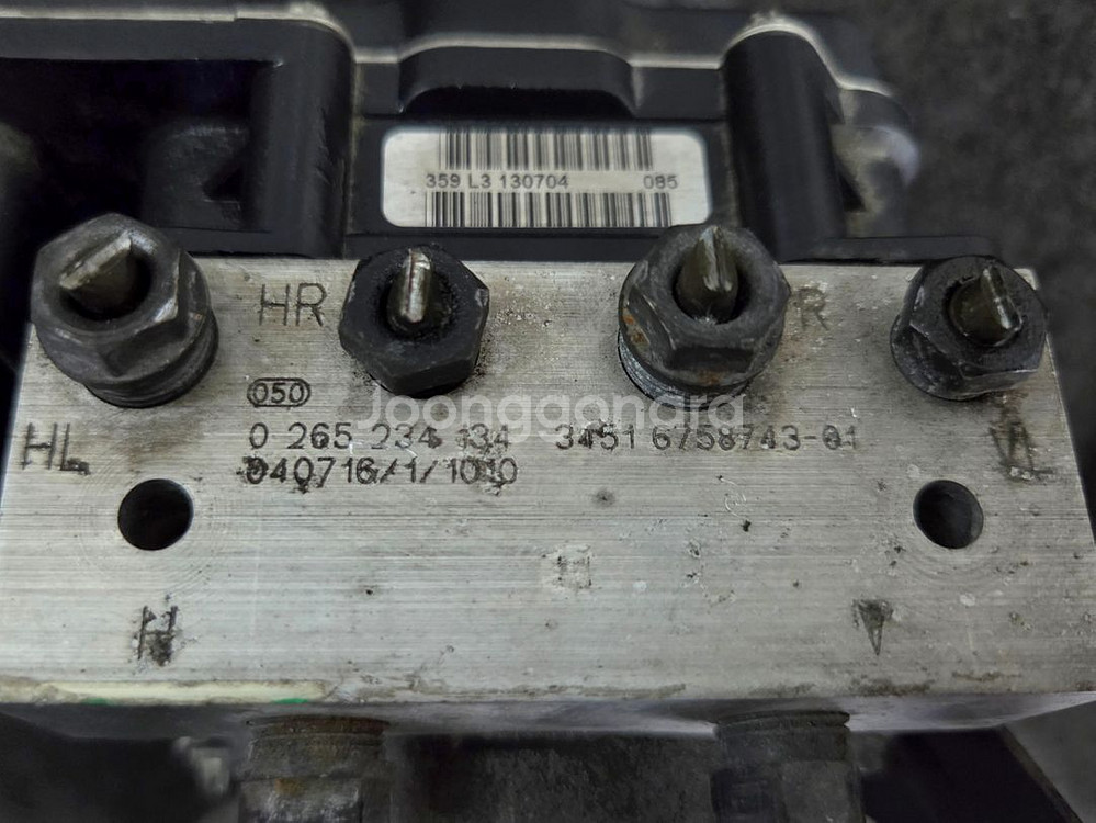 BMW E60 5시리즈 ABS모듈 02652344134--3
