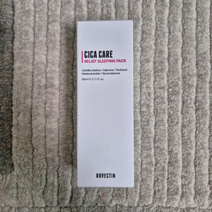 로벡틴 시카 릴리프 슬리핑 팩 80ml 미개봉 새상품