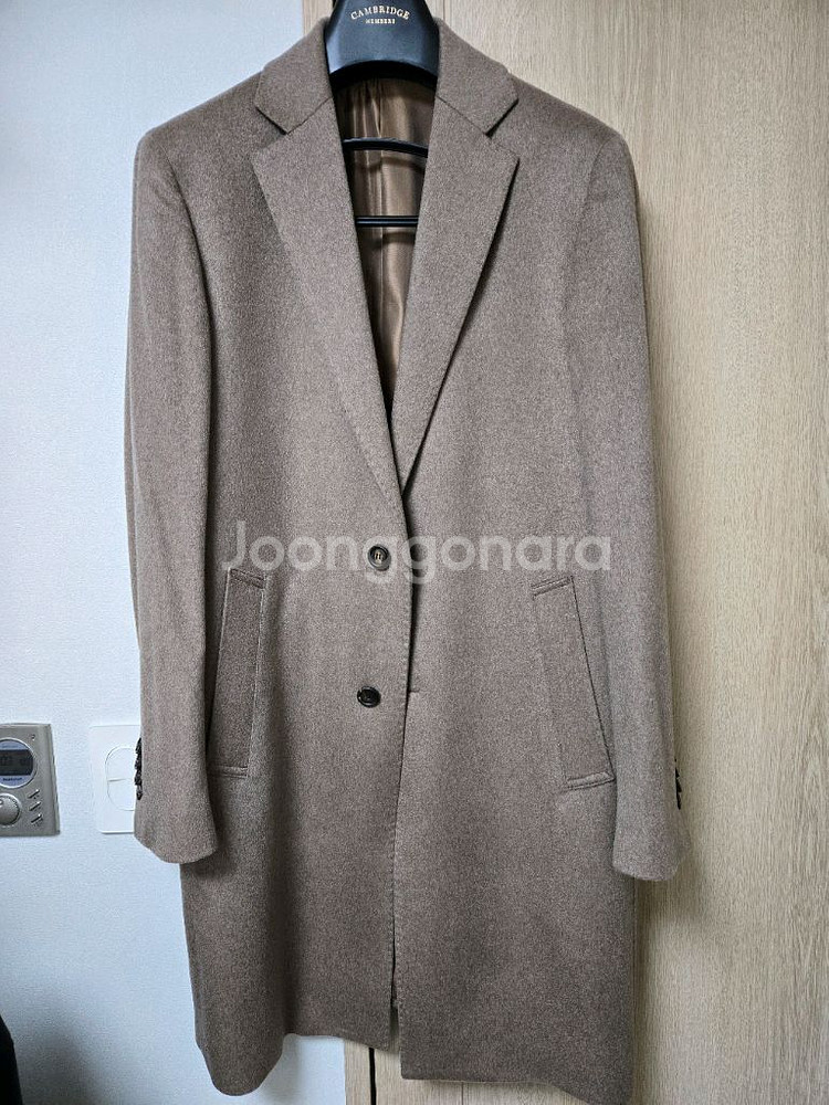 갤럭시 캐시미어100% 코트--3