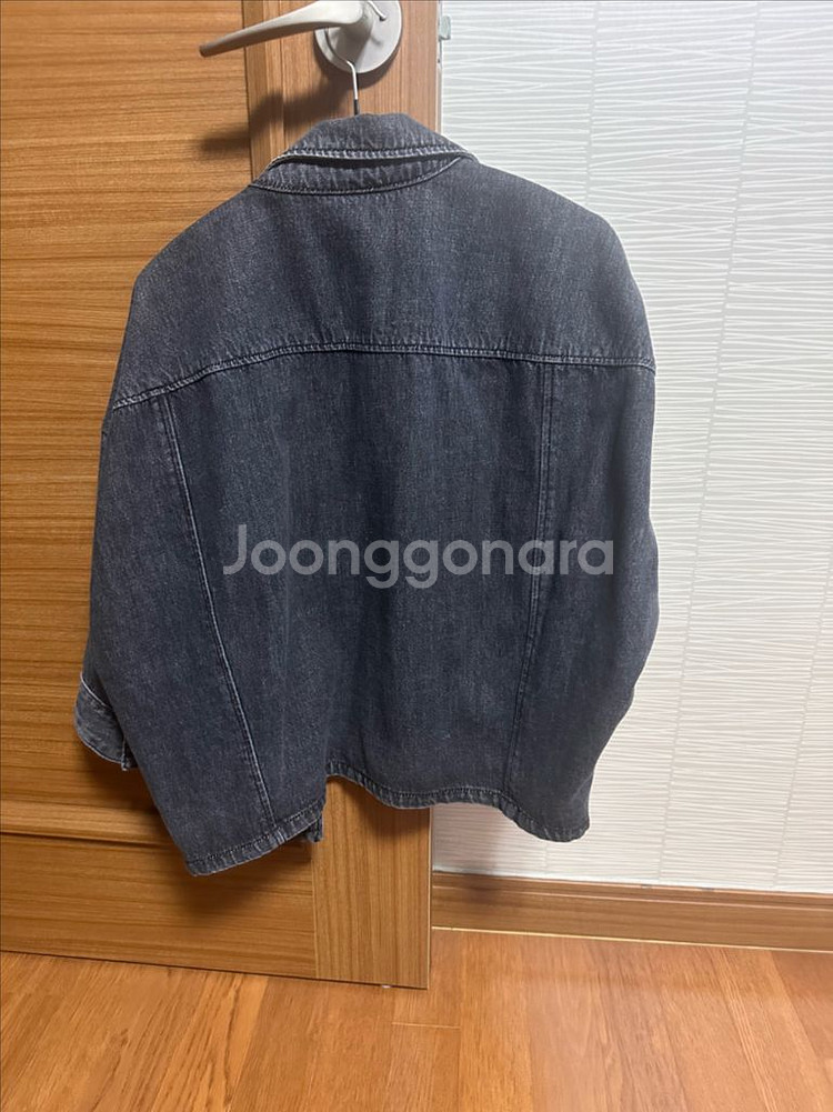 구호 25SS 루즈핏 숏 데님쟈켓 판매합니다.미착용삼붐--6