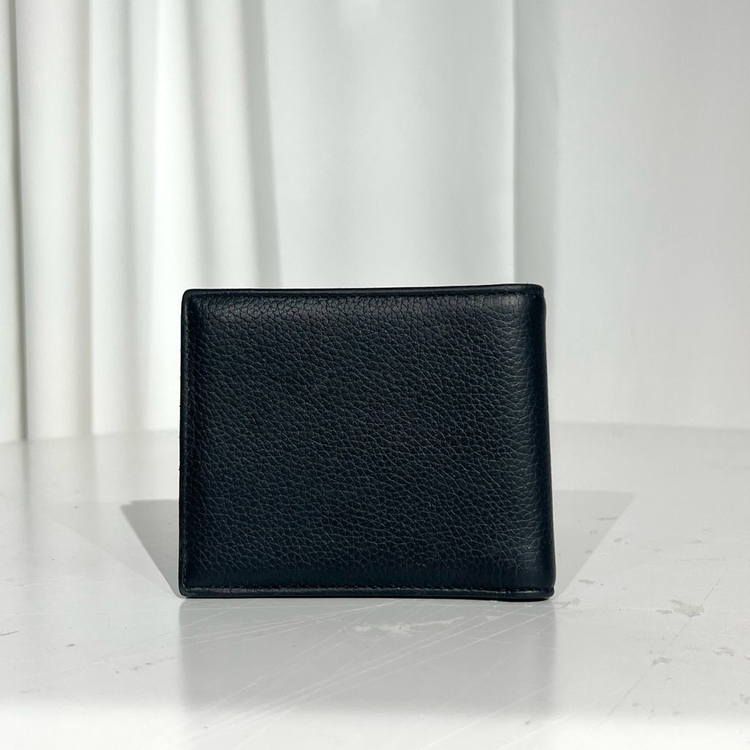 디올 오블리크 새들 반지갑 블랙--1