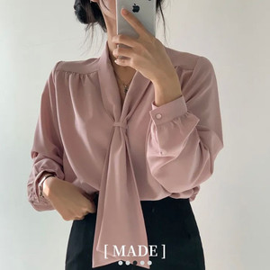 타이 블라우스(핑크)