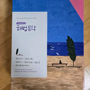 해법문학 10종 문학참고서 팝니다.