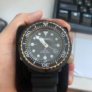 세이코 솔라쿼츠 흑금튜나 SNE498 풀셋 판매, 교환