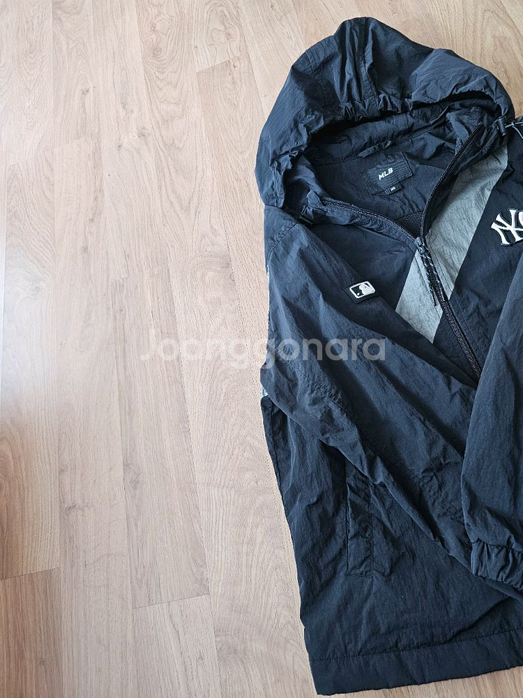 mlb후드바람막이 160 165 사이즈 xs초등고학년--2