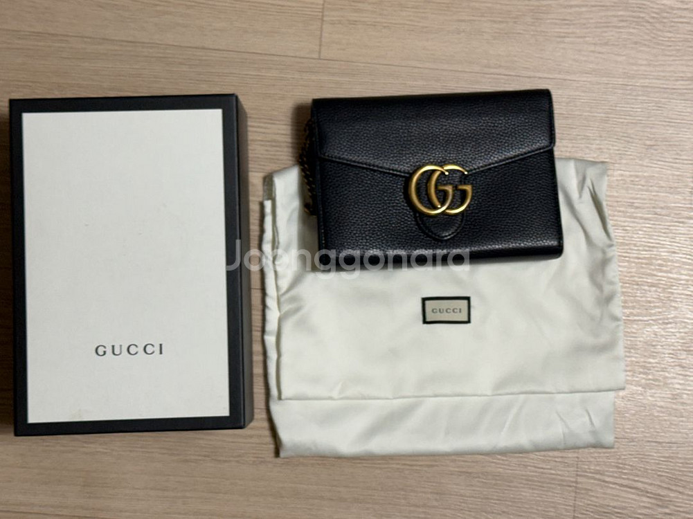 구찌 G 마몽 체인지갑--0