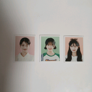 아이브 증명사진(원영, 유진, 이서)