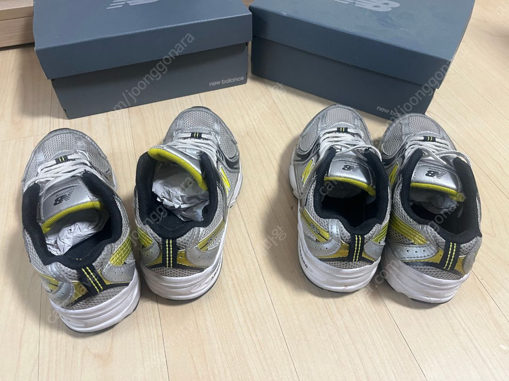 뉴발란스 키즈 530 2개 일괄 (쌍둥이신발/운동화)--3