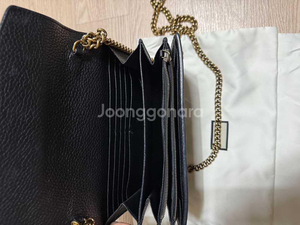 구찌 G 마몽 체인지갑--2