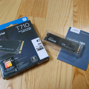 마이크론 T710 4TB Gen5 NVMe SSD