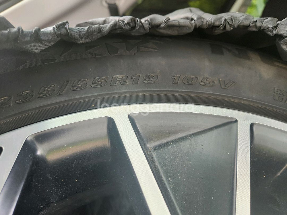 [급처] 아이오닉 5 19인치 휠 + 윈터 타이어 4개--5