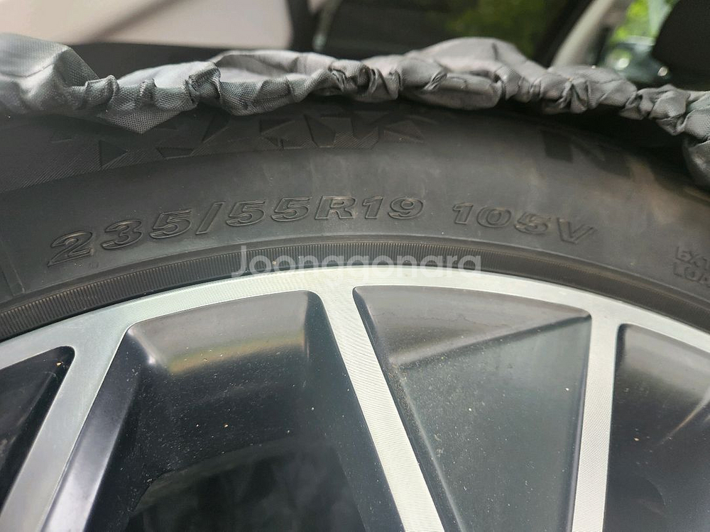 [급처] 아이오닉 5 19인치 휠 + 윈터 타이어 4개--4