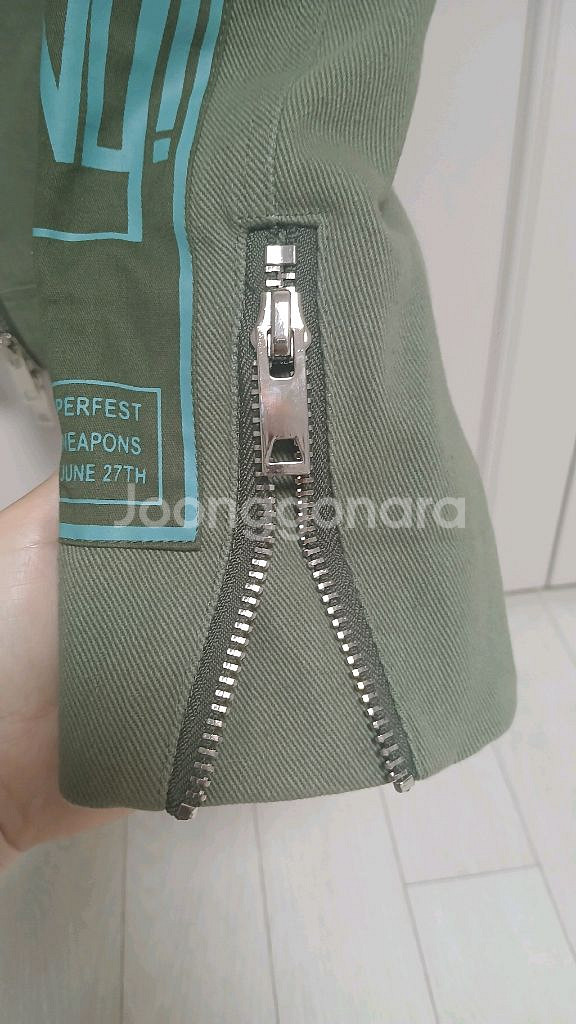 Want4ever 패치 자켓 S(상태최상)--3