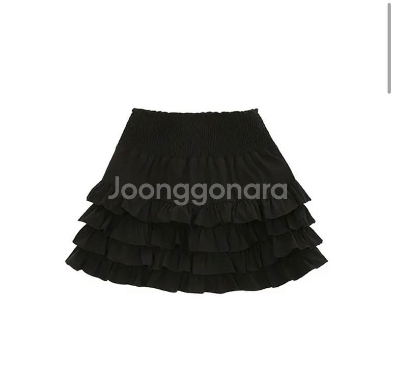 베티붑 캉캉 미니스커트 (에스파 윈터 착용)--1