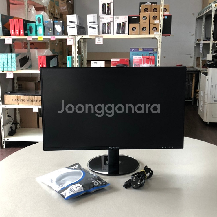 사무용 뷰소닉 24인치 중고 모니터 판매! 안전포장!--0