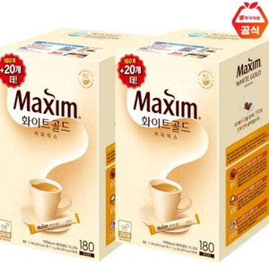 동서 맥심 화이트골드360개 커피믹스 180T+180T