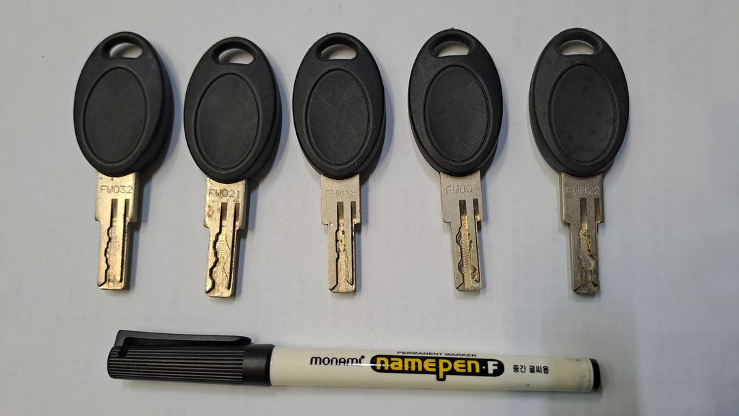 카라반 캠핑카 키, 카라반 캠핑카 열쇠 이미지